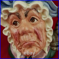 Royal Doulton Large Character Jug D6842 The Cook & The Cheshire Cat 6860 RD