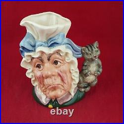 Royal Doulton Large Character Jug D6842 The Cook & The Cheshire Cat 6860 RD