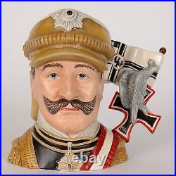 Royal Doulton Large Character Jug Emperor Kaiser D7233 Ltd. Ed. 100