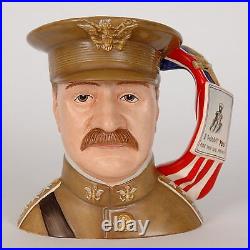 Royal Doulton Large Character Jug General Pershing D7230 Ltd. Ed. 100