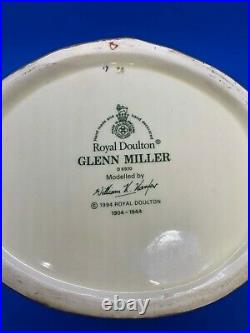 Royal Doulton Large Character Jug! Glenn Miller! D6970! Mint