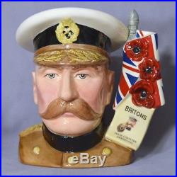 Royal Doulton Large Character Jug Lord Kitchener D7148 Issued in 2000 LE 1500