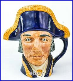 Royal Doulton Large Character Jug'Lord Nelson' D6336! Made in England
