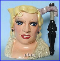 Royal Doulton Large Character Jug Mae West D6688 Celebrity Collection
