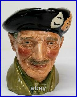 Royal Doulton Large Character Jug'Monty' D6202! Made in England