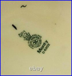 Royal Doulton Large Character Jug'Monty' D6202! Made in England
