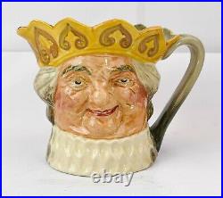 Royal Doulton Large Character Jug Old King Cole D6036 Yellow Crown