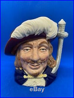 Royal Doulton Large Character Jug! Porthos! Special Edition Colourway! Mint