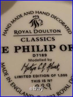 Royal Doulton Large Character Jug Prince Phillip Spain D7189 Limited Only 1000