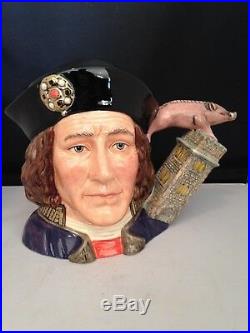 Royal Doulton Large Character Jug Richard III D7099 Rare Excellent Condition