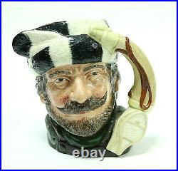 Royal Doulton Large Character Jug The Trapper Porcelain Stein Mug D6609 1966