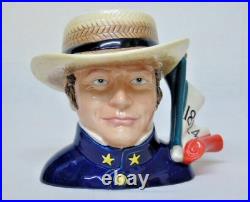 Royal Doulton Large Character Jug William B Travis D7292 Ltd. Ed. 100