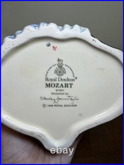 Royal Doulton Large Character Mozart D7031 Great Composers Series Excellent