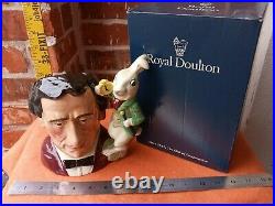 Royal Doulton Large Character Mug Jug Lewis Carroll D7096 1997 NEW IN BOX