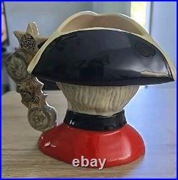 Royal Doulton Large Character Toby Jug Chelsea Pensioner D6817 issued 1988