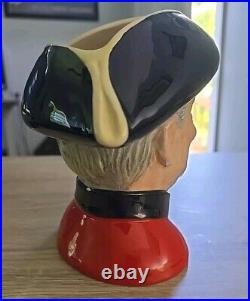 Royal Doulton Large Character Toby Jug Chelsea Pensioner D6817 issued 1988