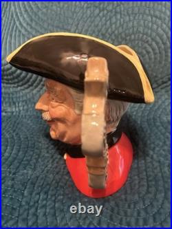 Royal Doulton Large Character Toby Jug Chelsea Pensioner issued 1988 Royal Doulton Large Character Toby Jug Chelsea Pensioner issued 1988