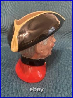 Royal Doulton Large Character Toby Jug Chelsea Pensioner issued 1988 Royal Doulton Large Character Toby Jug Chelsea Pensioner issued 1988