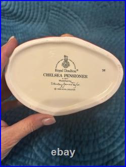 Royal Doulton Large Character Toby Jug Chelsea Pensioner issued 1988 Royal Doulton Large Character Toby Jug Chelsea Pensioner issued 1988