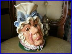 Royal Doulton Large Character Toby Jug D6842 Cook Cheshire Cat Alice Wonderland