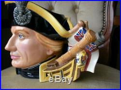 Royal Doulton Large Character Toby Jug Lord Horatio Nelson D7236 One Year Only