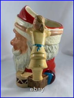 Royal Doulton Large Character Toby Jug Mug 1981 Santa Claus D6668