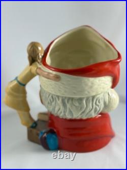 Royal Doulton Large Character Toby Jug Mug 1981 Santa Claus D6668