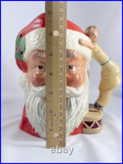 Royal Doulton Large Character Toby Jug Mug 1981 Santa Claus D6668