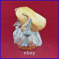 Royal Doulton Large Character jug D6912 Snake Charmer with CoA 7353 RD