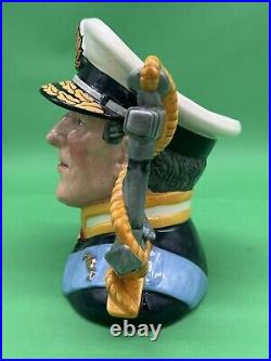 Royal Doulton Large'Earl Mountbatten of Burma' Ltd Ed. Character Jug, D6944, 7