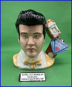 Royal Doulton Large'Elvis, All Shook Up' Character Jug, EP8, 7