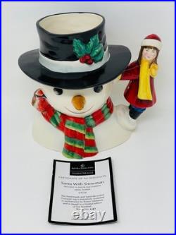 Royal Doulton Large LE 231/500 SNOWMAN withGIRL Handle #D7241 Jug 6.75 COA Royal Doulton Large LE 231/500 SNOWMAN withGIRL Handle #D7241 Jug 6.75 COA