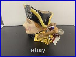 Royal Doulton Large Lord Horatio Nelson Character Jug 2004 D7236 Boxed