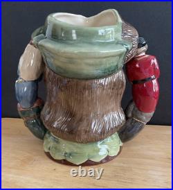 Royal Doulton Large Robin Hood Limited Ed Character Jug Double Handle #1097/2500