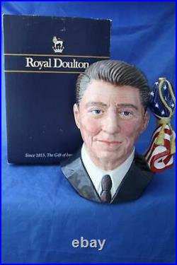 Royal Doulton Large Ronald Reagan Ltd Ed Character Jug