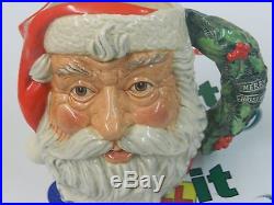 Royal Doulton Large Santa Claus Character Jug D6794 1987