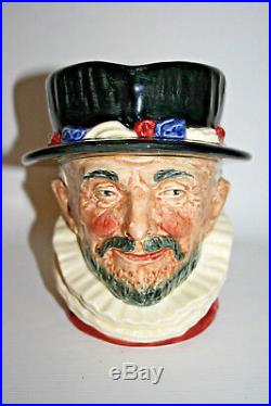 Royal Doulton Large Size Character Jug Tankard Beefeater 1946 16cm MINT cond