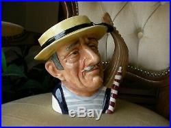 Royal Doulton Large Size Character Toby Jug The Gondolier from Venice D6589