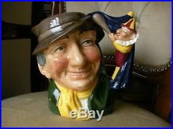 Royal Doulton Large Size Character Toby Jug The Punch and Judy Man D6590