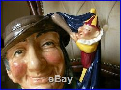 Royal Doulton Large Size Character Toby Jug The Punch and Judy Man D6590
