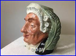 Royal Doulton Large Toby Jug Mug The Lawyer D6498 Limited 1958