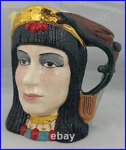 Royal Doulton Large Two Sided Character Jug Antony & Cleopatra D6728 Limited Ed