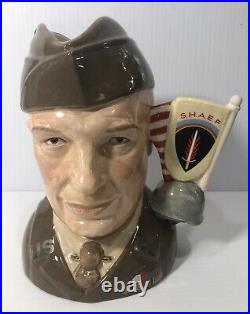 Royal Doulton Limited Edition Character Jug General Eisenhower D6937