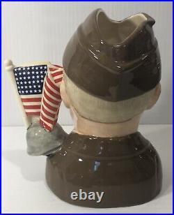 Royal Doulton Limited Edition Character Jug General Eisenhower D6937