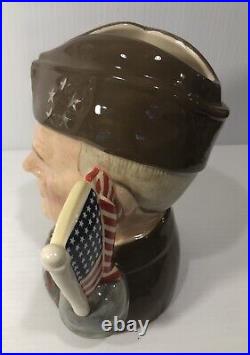 Royal Doulton Limited Edition Character Jug General Eisenhower D6937