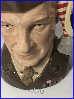 Royal Doulton Limited Edition Character Jug General Eisenhower D6937