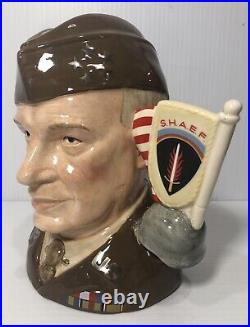 Royal Doulton Limited Edition Character Jug General Eisenhower D6937