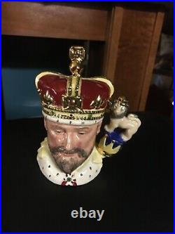 Royal Doulton Limited Edition King Edward VII Small Character Jug