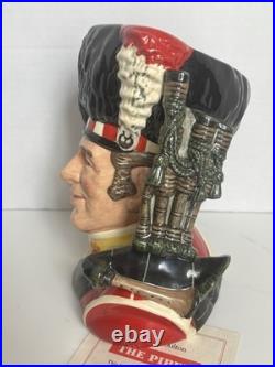 Royal Doulton Limited Edition THE PIPER Jug D6918 COA 987 of 2500 Royal Doulton Limited Edition THE PIPER Jug D6918 COA 987 of 2500