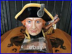 Royal Doulton Lord Horatio Nelson D7236 Character Toby Jug Mug of the Year 2005